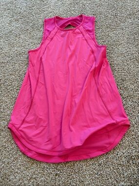 lululemon athletica Hot Pink Flow Tank